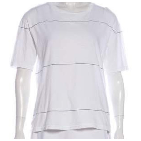 Anine Bing Black and White Stripe T-Shirt size XS - Picture 1 of 10